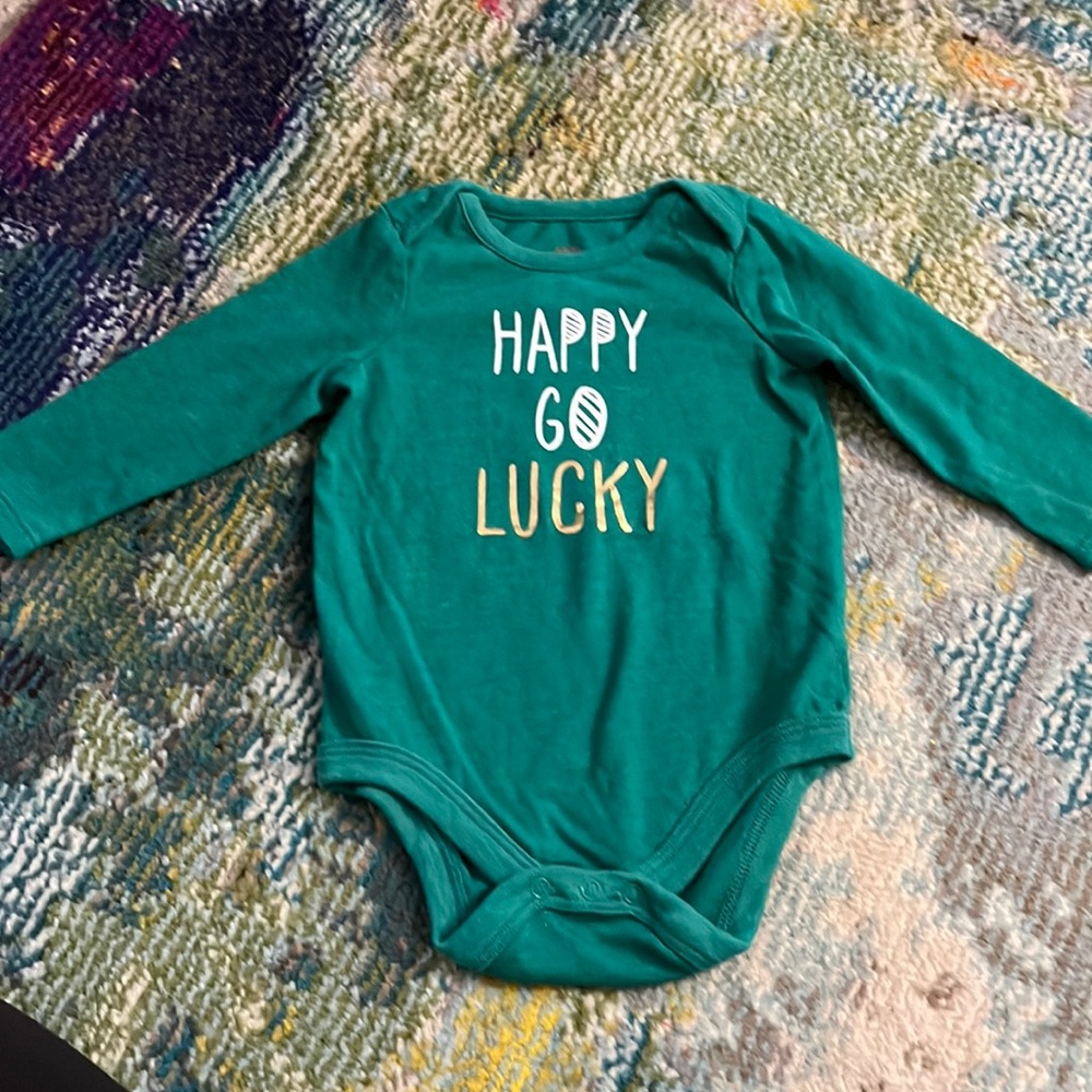 Cat & Jack Happy Go Lucky Onesie